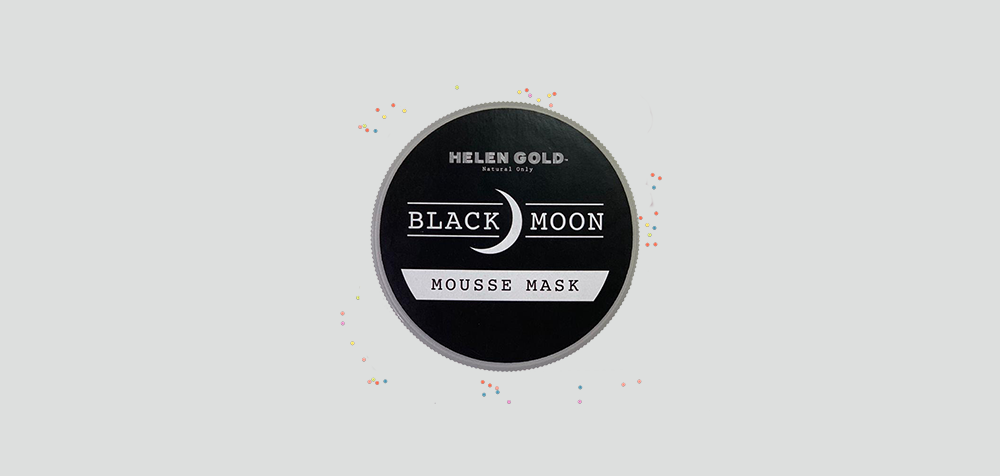 Маски для лица Муссовая Маска Black Moon серии Лицо от Helen Gold, аромат - мятная вишня, 200 г